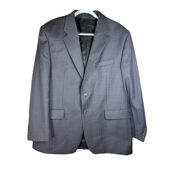 Lauren Ralph Lauren Other - Lauren Ralph Lauren Dark Gray Blazer Mens Sz 44R 2 Button Wool Sport Coat Jacket